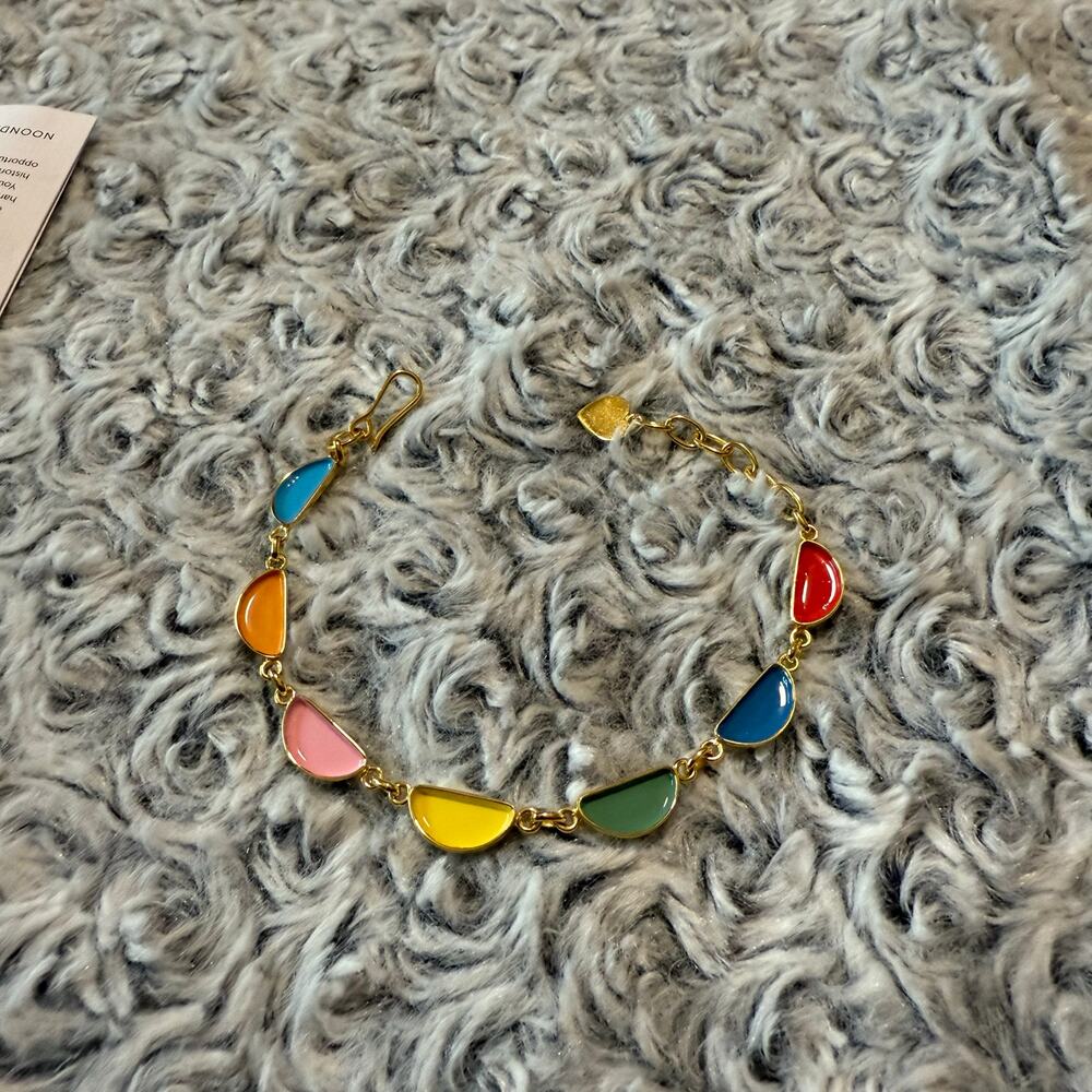 Noonday Collection Banter Bracelet Made‎ in Peru Summer Colorful New